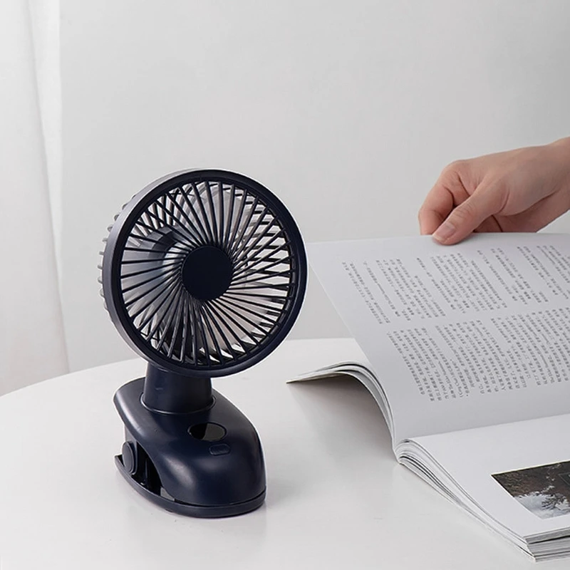 Prijenosni Usb Stolni Ventilator Clip On Tip Punjiva Hlađenje Mini