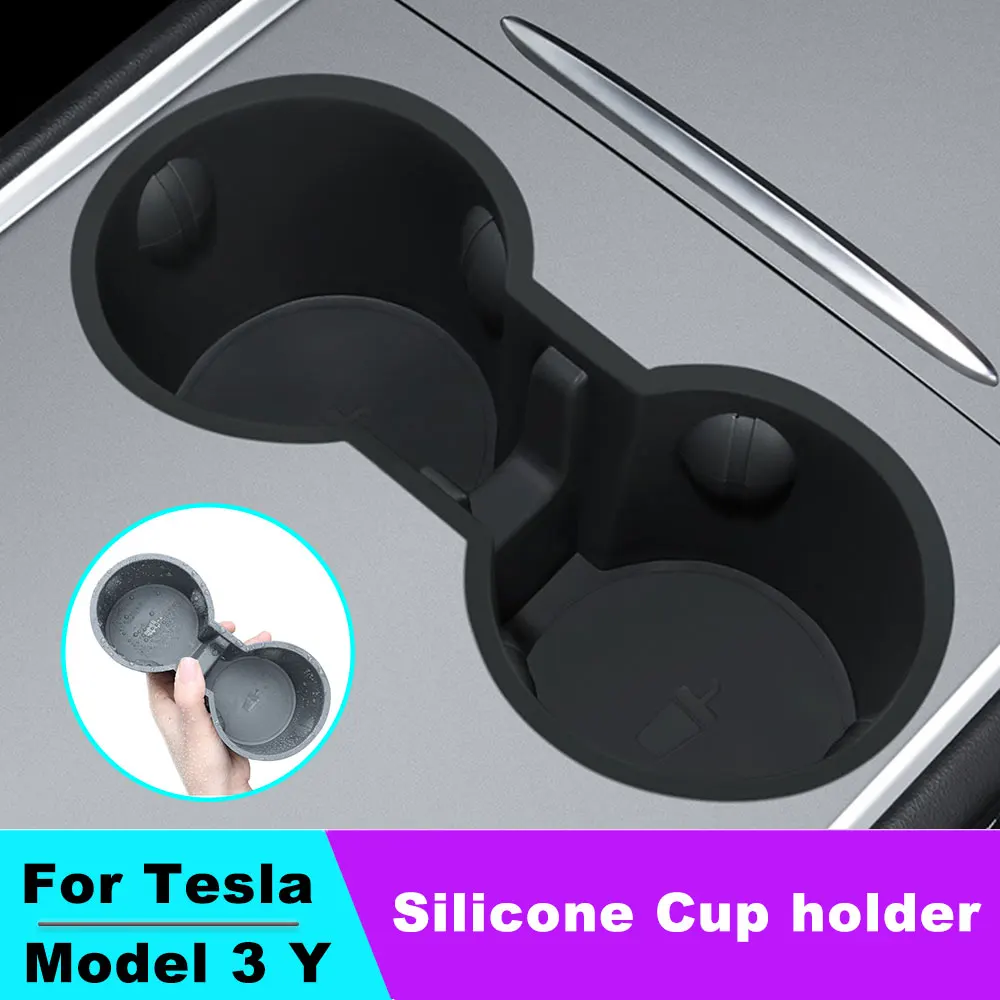 Silikon Soft Držač Za Tesla Model 3, Držač Za čaše Za Vodu
