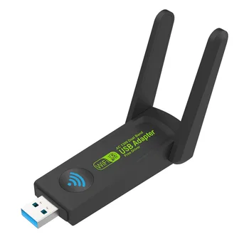 1300 Mb/s 2,4 G/5G dual-band USB3.0 WiFi Adapter Wifi Ključ USB Mrežna Kartica Besplatni Upravljački program s Vanjske Dual Antene sa visokim pojačanjem Slika