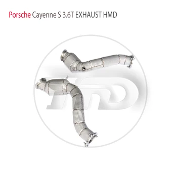 Ispušni sustav HMD visokih performansi водосточная cijev za Porsche Cayenne S GTS 3,6 T s katalizatora нейтрализатором Slika