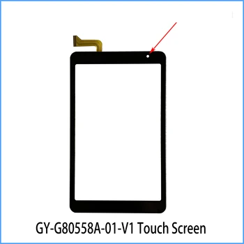 45-PINSKI i 8-inčni tablet GY-G80558A-01-V1 156 s Vanjskim Kapacitivni zaslon osjetljiv na Dodir Digitalizator, Ploča, Zamjena senzora, Фаблет, multi-touch Slika