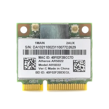 Pola mini-PCI-E karticu 2,4 / 5G, двухчастотная kartica 300M WLAN WIFI AR5B22 Slika