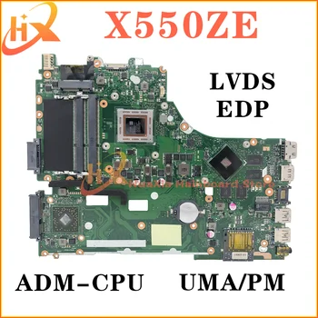 X550Z Matična ploča za ASUS X550ZE X550ZA X750Z K555Z VM590Z A555Z X750DP K550D Matična ploča Laptopa A8 A10 FX7500P FX7600P UMA/PM Slika