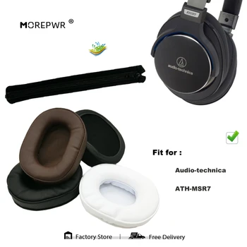 Zamjenski оголовье za detalje slušalice Audio-technica ATH MSR7 SE, kožni jastuk, baršunasti slušalice, slušalice Slika