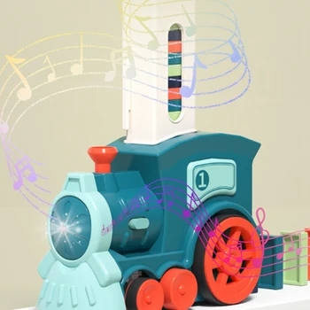 Vlak, električni automobil, blokovi, dječje igre s automatskim polaganja, edukativne igračke, igračke 