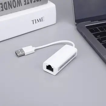 PC Internet USB 100 Mbit/s Žični Mrežni Adapter Podrška za Windows XP/7/Vista, Linux Mrežni Adapter USB2.0 za Prijenosna RAČUNALA Nintendo Switch Slika
