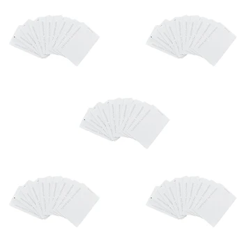 50 kom. bijelih beskontaktne RFID kartice za pristup 125 khz 1,9 mm bijele boje. Slika