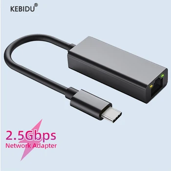 2500 Mb/s USB C s prilagodnikom Ethernet USB Lan RJ45 mrežna kartica za laptop Xiaomi Mi Box S Nintendo Switch-PC aluminijski gigabit Slika
