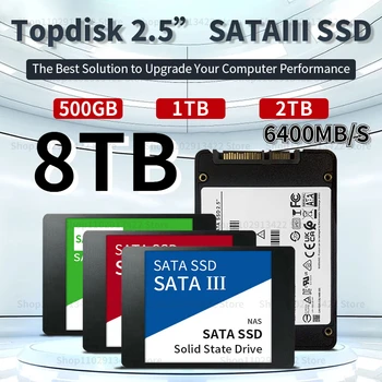 2,5-Inčni Interni Tvrdi Disk SATAIII Originalni Brzi SSD 4 TB, 2 TB 1 TB Ssd Hard Disk HDD za Desktop laptop PS5 Slika