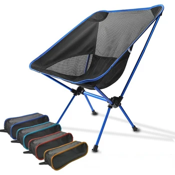 Prijenosni prijenosni sklopivi lunar stolica ulične stolice za kampiranje odbojka na stolicu za ribolov сверхлегкое klupa za piknik za putovanja Slika
