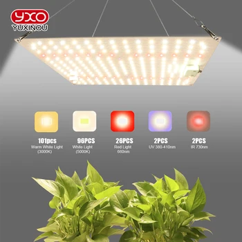 Samsung LED Grow Light Bar Brzo Povezivanje 650 W Lampe za Uzgoj Punog Spektra za Sobno bilje, Šator Za Hidroponski Uzgoj, Staklenik Slika