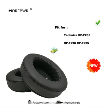 Morepwr Novi Update Zamjenjive jastučići za uši za Technics RP-F200 RP-F290 RP-F295 Dijelovi Za Slušalice Kožni Jastuk Slušalica Slušalice Slika