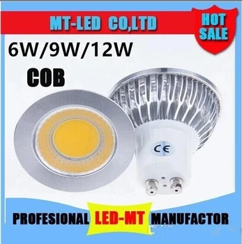 COB led reflektor 6 W 9 W 12 W led svjetiljka GU10/GU5.3/E27/E14 85-265 U MR16 12V Cob led svjetiljka topla bijela cool bijela lampa led downlight Slika