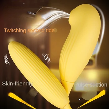 Пососите прыгающее jaje ženski masturbator pulse pull-vibrator ženski seks-igračka masažna coli stimulator klitorisa seks-igračku Slika