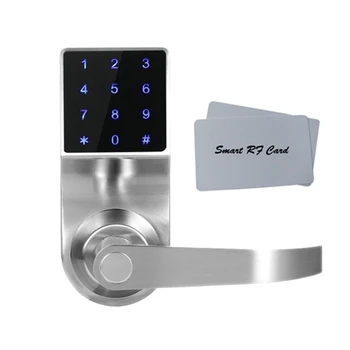E-mail vrata dvorac sa indukciju magnetske kartice za sigurnost doma i ureda, zaslon osjetljiv na dodir Slika