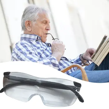 Naočale za čitanje Big Vision, frameless pojačava 1,6 puta naočale, pojačava naočale na 250 stupnjeva, 1 kom. Slika