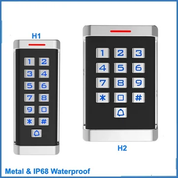 Otvarač za vrata, vrata dvorac, vodootporan metalno kućište IP68, kontrola pristupa RFID ID, tipkovnica, jednostruka vrata, autonomnu kontrolu pristupa Slika
