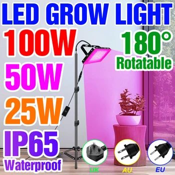 220 U led lampa za uzgoj biljaka u zatvorenom prostoru, фитолампа, sjeme cvijeća, hidroponi, biljke, led žarulja za uzgoj povrća, staklenik, šator za uzgoj Slika