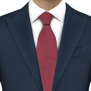 LYL 5,5 cm однотонный uski casual crvena kravata sa strelicom, uski pribor za kravate, jednostavan je za večernje tie, moda Slika