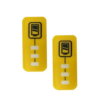 Baterija led naljepnica za ključeve Zamjena papira 14,4 v žuta 2 kom. pribor BL1430 BL1830 Kapacitet DCB140 hrapav Slika