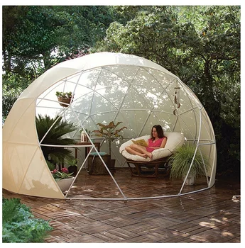 Luksuzni prozirne podne marquees kupola igloo glamping za vrt na prodaju Slika