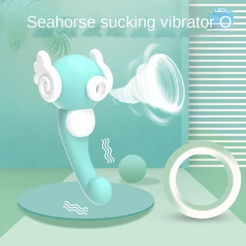 YY Vibrator da sisa hipokampusu konja, privatni masturbator, smiješno masaža, seks-igračka za odrasle Slika