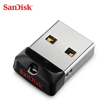 SanDisk CZ33 Mini USB Flash 16GB Pen Drive 32GB 64GB USB 2.0 Pendrive za prijenosno računalo, stolno auto audio Slika