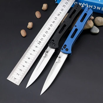 Benchmade BM visoko kvalitetni mini sklopivi nož za preživljavanje na otvorenom, multifunkcionalni džepni noževi za samoobranu, prijenosni alat EDC Slika
