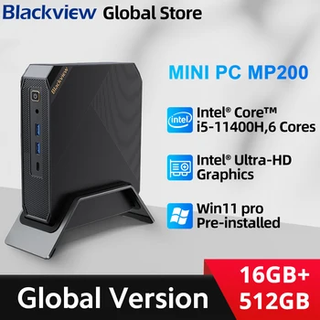 Mini PC Blackview MP200 Intel 11th Gen I5-11400H Stolno računalo s frekvencijom na 4,5 Ghz Window 11 Pro 16 GB DDR4 512 GB SSD 4K HD WIFI 6.0 Slika