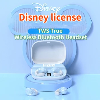 Stezaljka za uši Disney s koštane vodljivosti, bežični l slušalice za uši, zvuk visoke kvalitete, dugi vijek trajanja, Mini-udobne sportske slušalice Slika