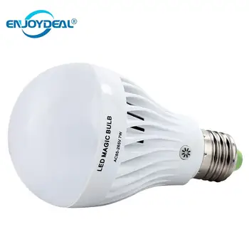 7 W E27 led punjiva panik lampa E27 s podesivim svjetline za zurke u dvorištu, bijelo svjetlo, toplo bijelo 1800 /2200mA Slika