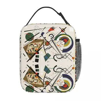 Umjetničke термоизолированные torbe za ланча Wassily Kandinsky, radi u velikom stilu modnog ekspresionizma, prijenosni okvir za Bento, термоохладитель, kutija za jelo Slika
