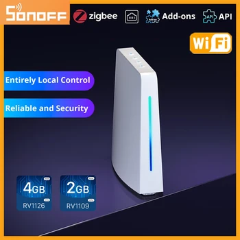 SONOFF IHost Smart Gateway Hub WiFi 2,4 G Zigbee 3,0 Bluetooth AlBridge Kućna Automatizacija Bežično Upravljanje Sustav Mjerila Sigurnosti Slika