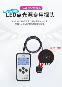 UV tester LS125 osvjetljenje, optički mjerač snage UV, određivanje intenziteta, višekanalni UVA Slika
