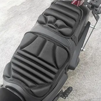 2 komada 3D torbica za sjedalo motocikla, zračni jastuk, presvlake za sjedala motocikla, zaštita od pritiska, univerzalni гелевые sjedala za motocikle Slika