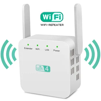 300 Mb/s 2,4 G Bežične Wifi Repeater Wi-Fi Produžni kabel dugog dometa signala Mini Pojačalo Wi Fi 802.11 n/b/g pristupna Točka Repetitor Slika