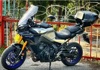 Novi Motocikl Tracer 9 GT Crna Zaštita motora Od Olupina Okvir Klizni Zaštitnik Branik je Pogodan za Yamaha Tracer9 GT 2021-2022 rezervni Dijelovi Slika