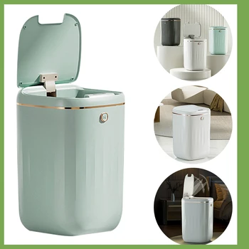 20-литровое pametna smeće, automatski prihvat hidroizolacijskih električno, za smeće velikog kapaciteta, za kuhinje, kupaonice, spavaće sobe, automatski senzor smeća Slika