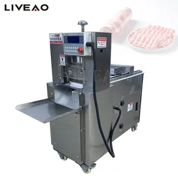 Stroj za rezanje janjetina Potpuno automatski stroj za rezanje govedina i janjetina 110 v/220 v CNC Slika
