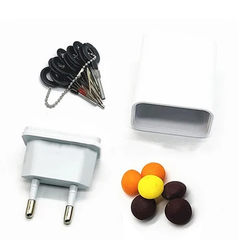 Punjač Skriveni sef Kutija za čuvanje novca, prikriven ABS laptop adapter, punjenje glava za pohranu ključeva, novac, kutije za tablete, 50 ml, novo Slika