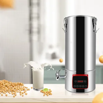 Inteligentni poslovni stroj za pripremu sojinog mlijeka za doručak, restoran, крупнотоннажный brusilica od nehrđajućeg čelika, bez filtriranja Slika