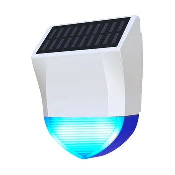 Vodootporne alarm otkrivanje ljudskog tijela Bluetooth Bežična solarna baterija s funkcijom IPX5 za vanjsku upozorenja Slika