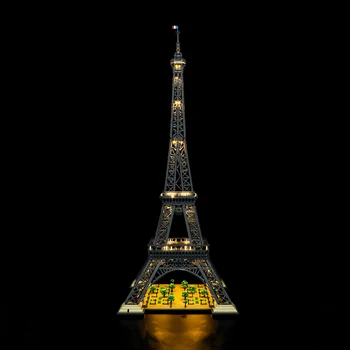 Komplet led žarulje Lightaling za 10307 Eiffelovog tornja, skup sastavnih blokova (ne uključuje model) Igračke-кирпичики za djecu Slika