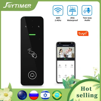 Joytimer Tuya pametan Home video interfon video interfon Bežični zvono na vratima Podrška za kamere RFID otključavanje HD night vision Slika