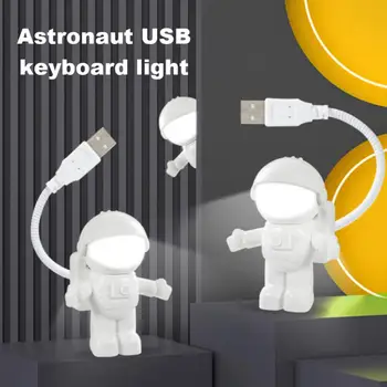 USB noćno svjetlo, led lampa za astronauta, lampe za čitanje, fleksibilni led noćno svjetlo, 5, lampe za čitanje, ukrasnih žaruljica za astronauta, za laptop Slika