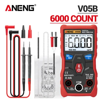 ANENG V05B Digitalni 6000 Apsolutna Analogni Multimetar ac/dc Napon Mini Nebo True RMS Bluetooth Multimetro Profesionalni Slika