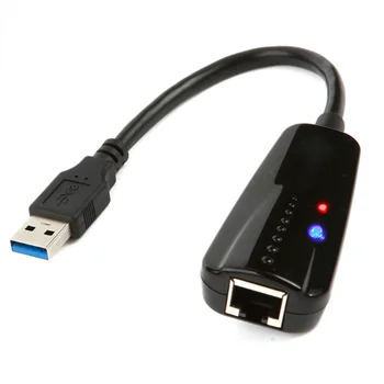 DM-HE78 RTL8153 Gigabitne mrežne kartice USB3.0 bez pogon, Pretvarač frekvencije priključak vanjskog mrežnog kabela USB RJ45 Slika