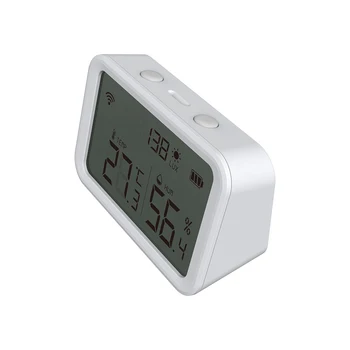 Neo Coolcam Tuya ZigBee Smart Hub Senzor temperature i vlažnosti gateway LCD termometar Hygrometer hub Slika
