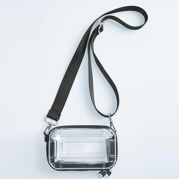 Ženska torba preko ramena, bistra косметичка od PC, dizajn kofere, torbe poruke na munje, mini-torbe za šminkanje Slika