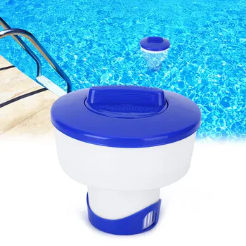 8-inčni kemijski plutajući automatski čistač bazena za spa-pribor za dezinfekciju spa-pribor za bazen Slika